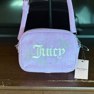 Juicy Couture Lavender Crossbody Bag